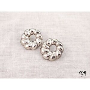 Sterling Silver  Vintage Thailand 925 Stamped Stud Earrings